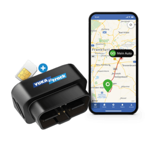 IoT YUKAtrack AIO GPS OBD2 Car Tracker with SIM + Data Flat