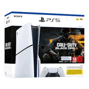 Sony PlayStation 5 Slim Disc Edition 1TB + Call of Duty: Black Ops 6 - White